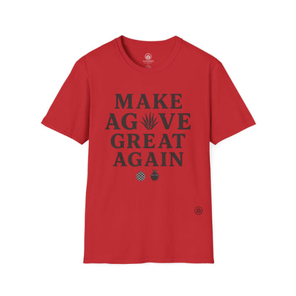Make Agave Great Again | Agave Shirt | Gildan 64000 | Unisex Softstyle Cotton T-Shirt