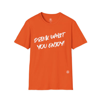 Drink What You Enjoy | Agave Shirt | Gildan 64000 | Unisex Softstyle Cotton T-Shirt