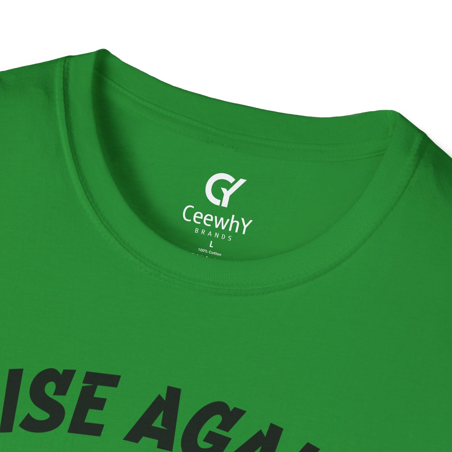 Rise Again Jamaica Campaign — Unity Heart Flag T-Shirt | Gildan 64000