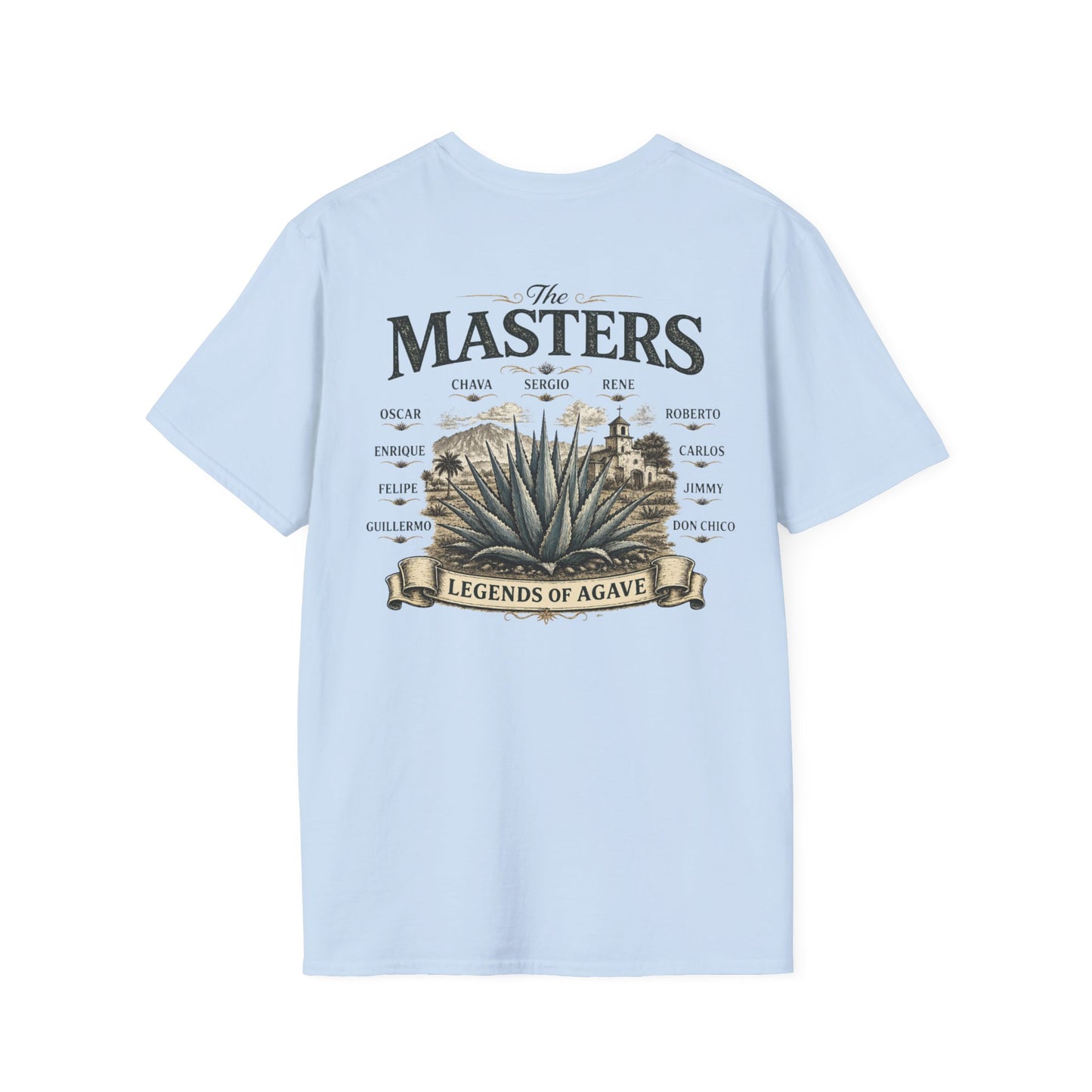 The Masters — Legends of Agave | Agave Shirt | Gildan 64000 | Unisex Softstyle Cotton T-Shirt