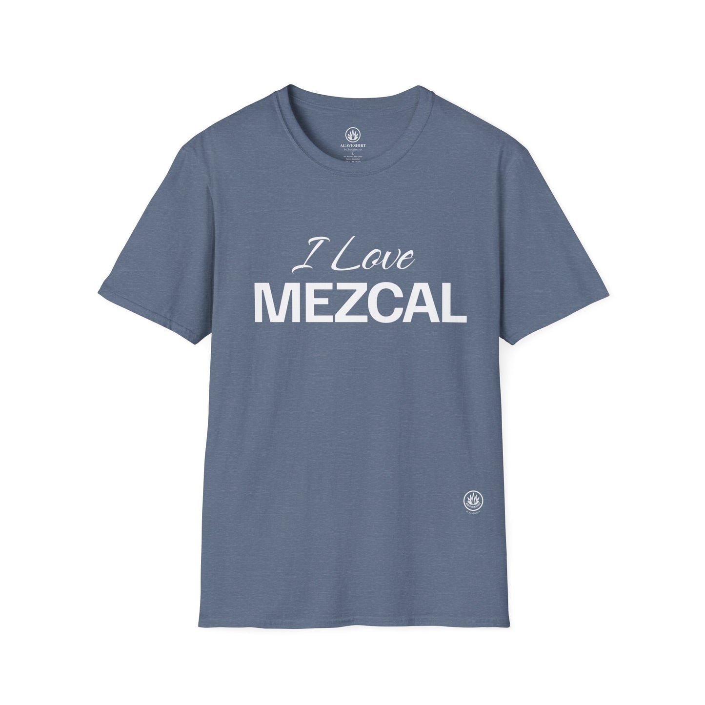 I Love Mezcal T-Shirt | Gildan 64000 | Unisex Softstyle Cotton Tee