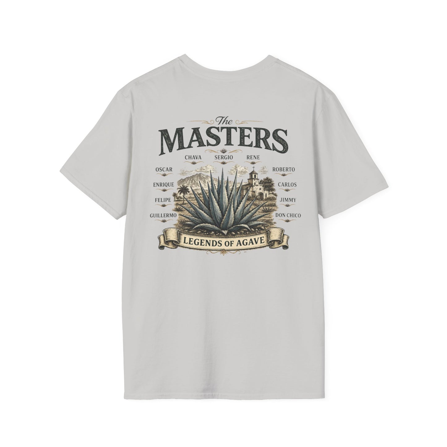 The Masters — Legends of Agave | Agave Shirt | Gildan 64000 | Unisex Softstyle Cotton T-Shirt