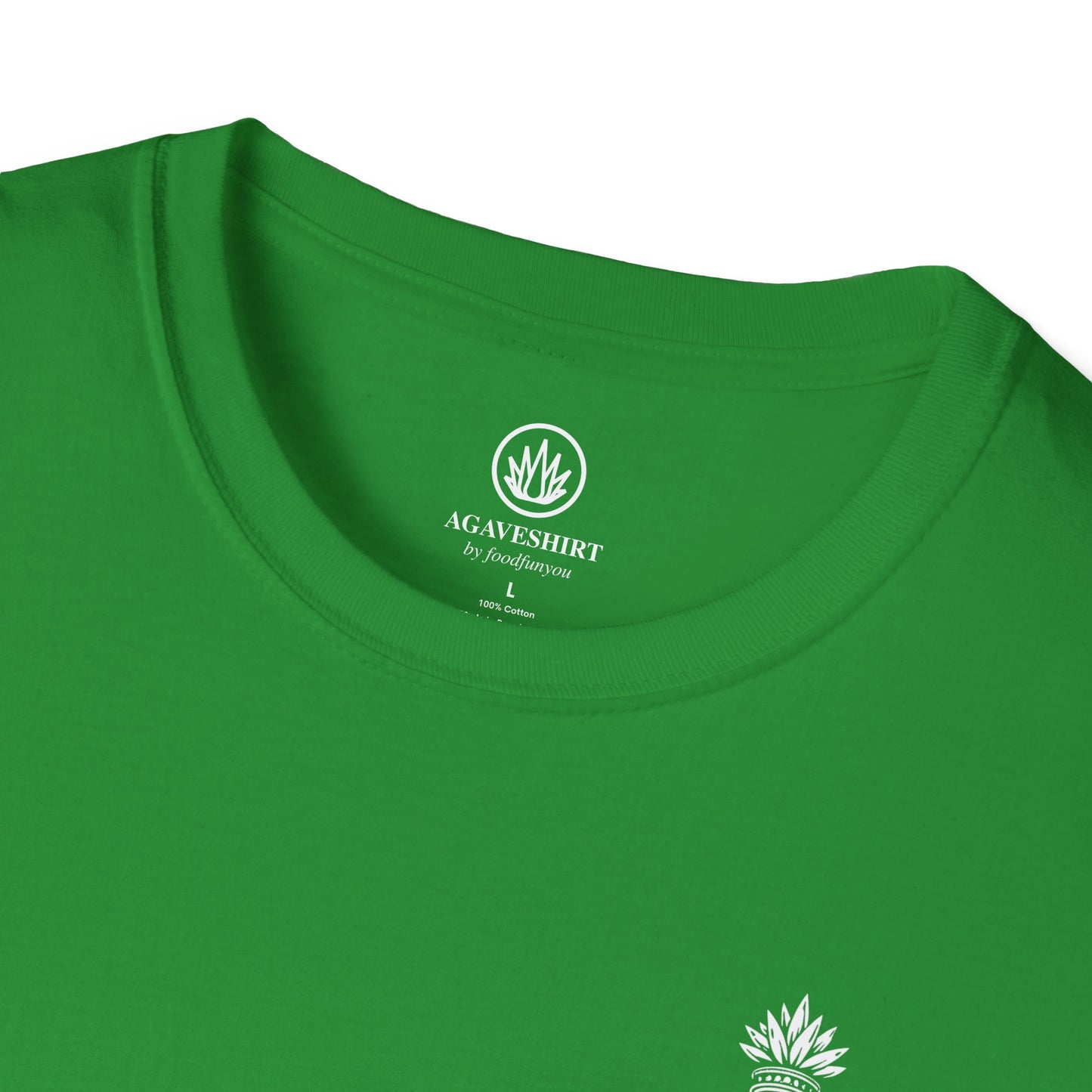 New York Edition Agave Shirt — Lady Liberty Cityscape | Gildan 64000 | Unisex Softstyle Tee
