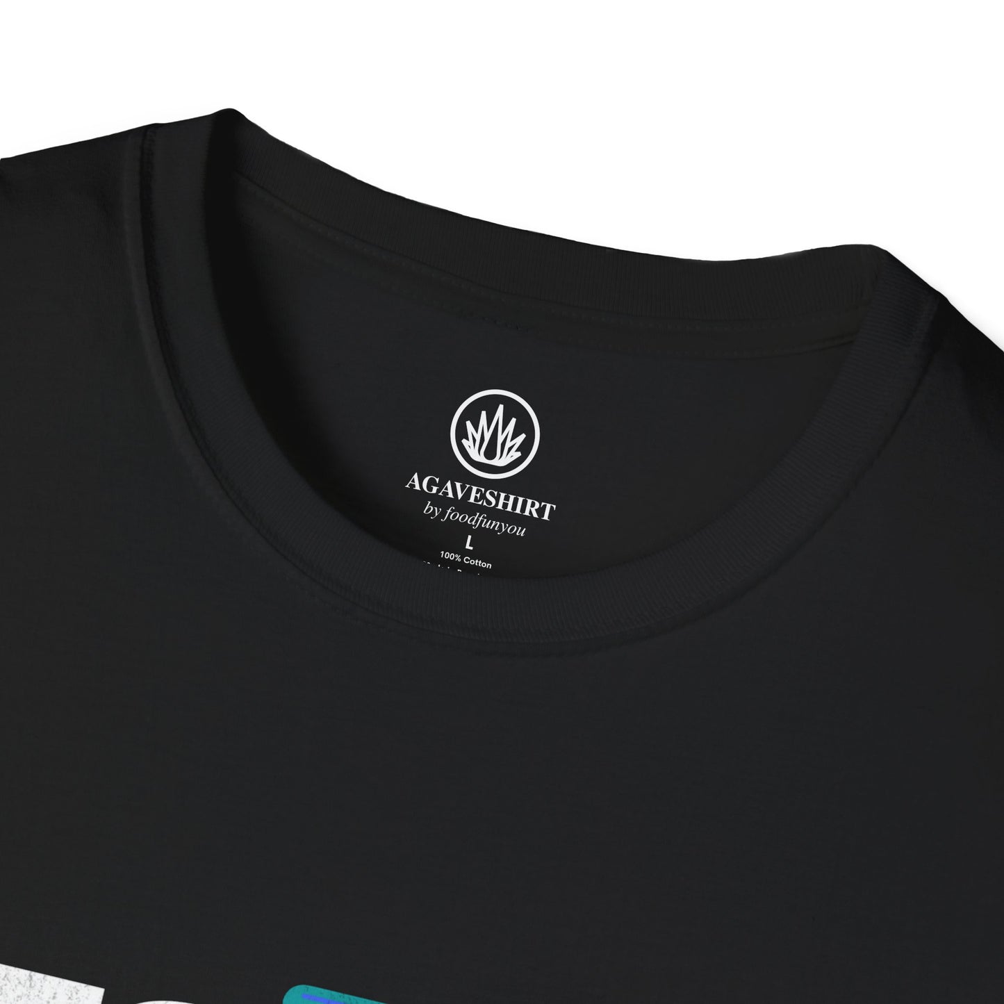 Tequila Bottle Agave Shirt | Gildan 64000 | Unisex Softstyle Cotton T-Shirt