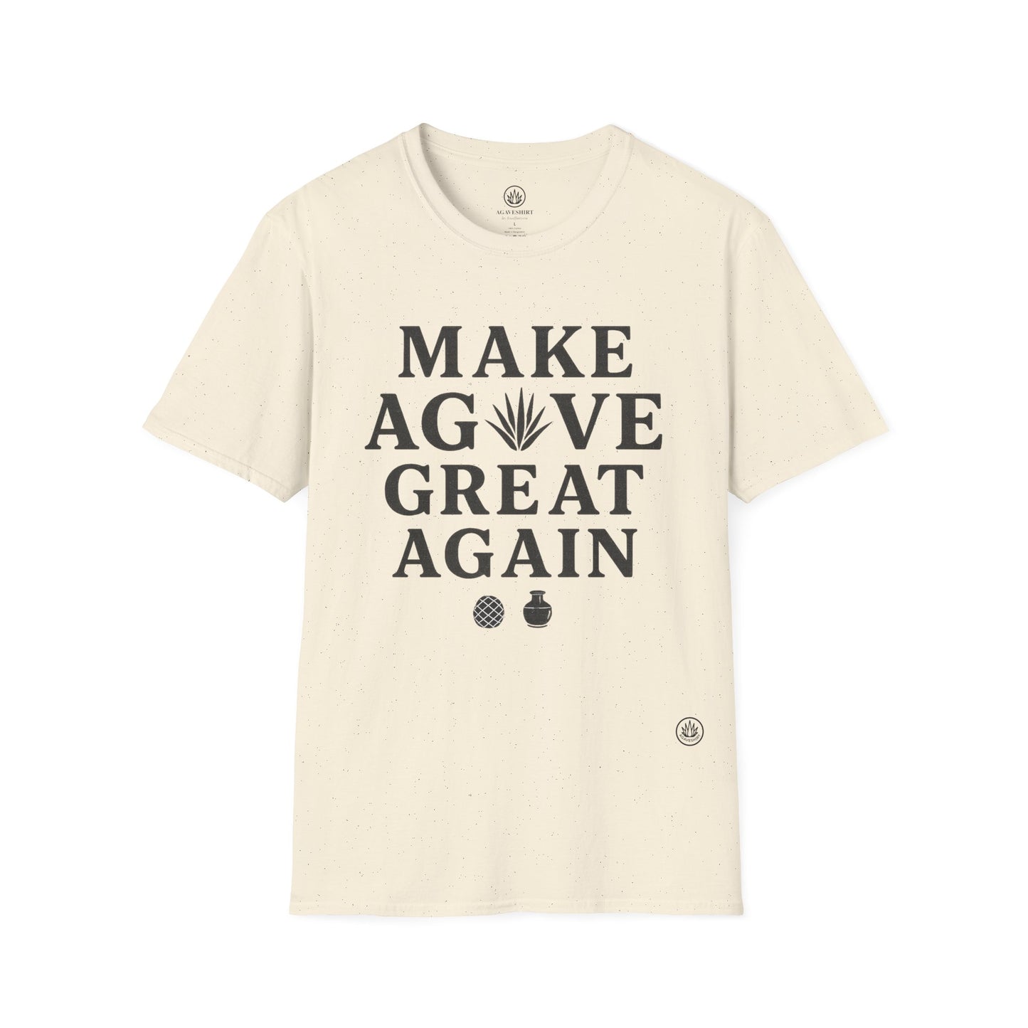 Make Agave Great Again | Agave Shirt | Gildan 64000 | Unisex Softstyle Cotton T-Shirt