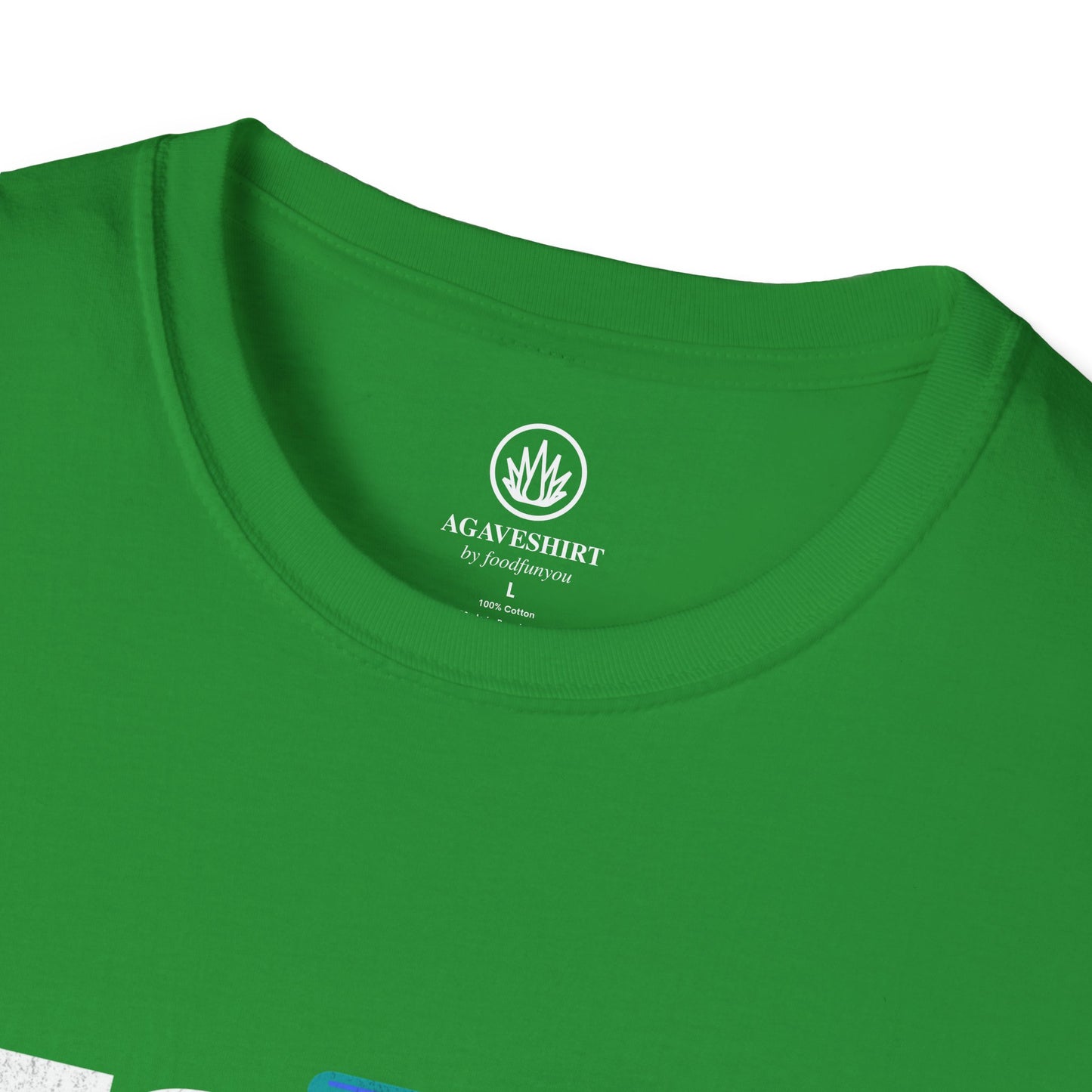 Tequila Bottle Agave Shirt | Gildan 64000 | Unisex Softstyle Cotton T-Shirt