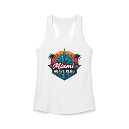Miami Agave Club — Women's Racerback Tank