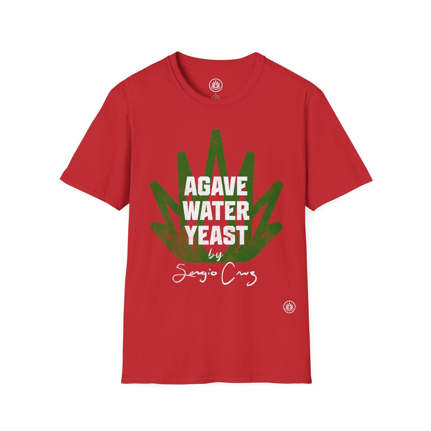 Agave, Water, Yeast by Sergio Cruz Tee | Agave Shirt | Unisex Softstyle T-Shirt