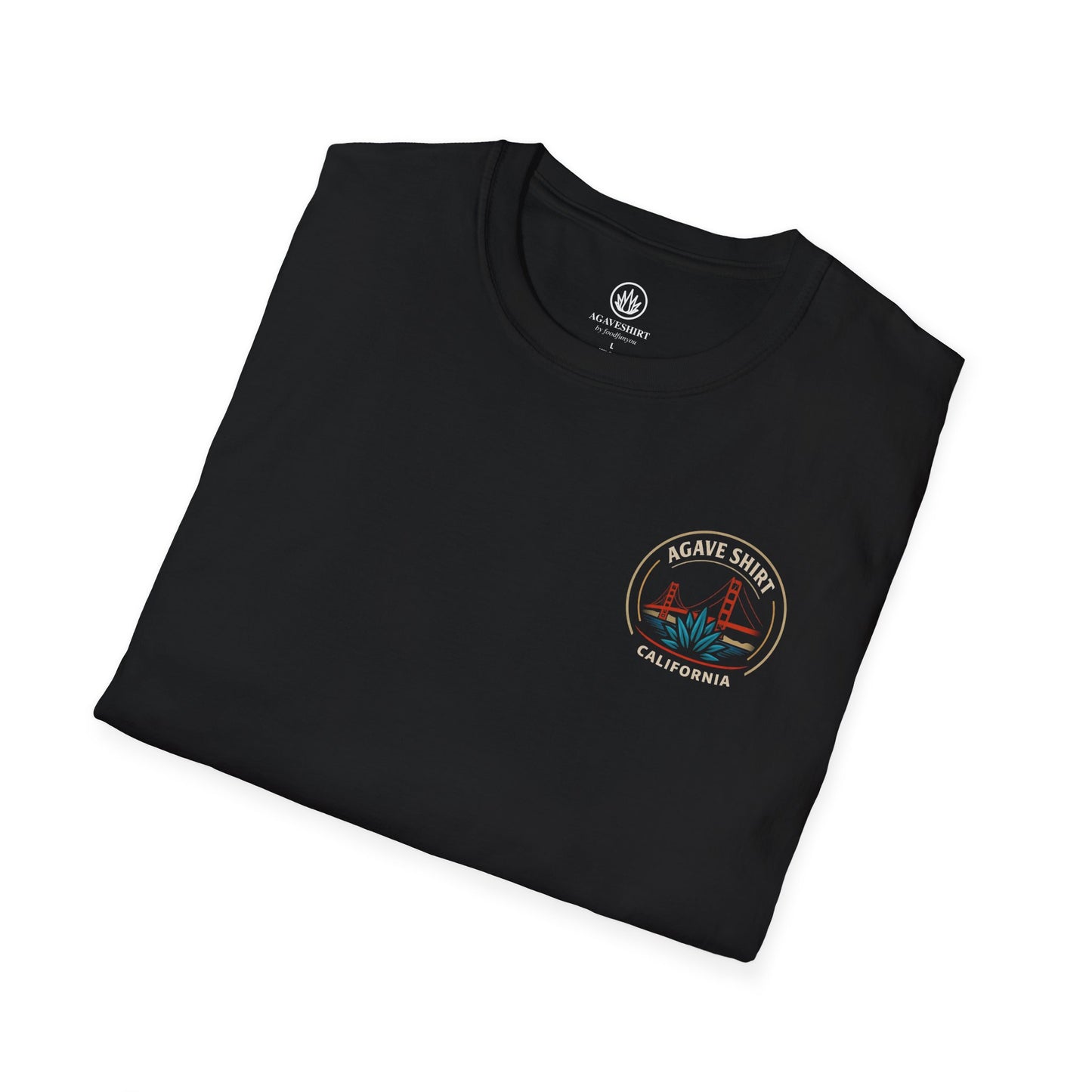 California Edition Agave Shirt — Golden Gate Agave | Gildan 64000 | Unisex Softstyle Tee