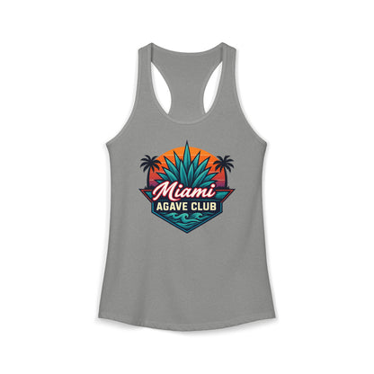 Miami Agave Club — Women's Racerback Tank