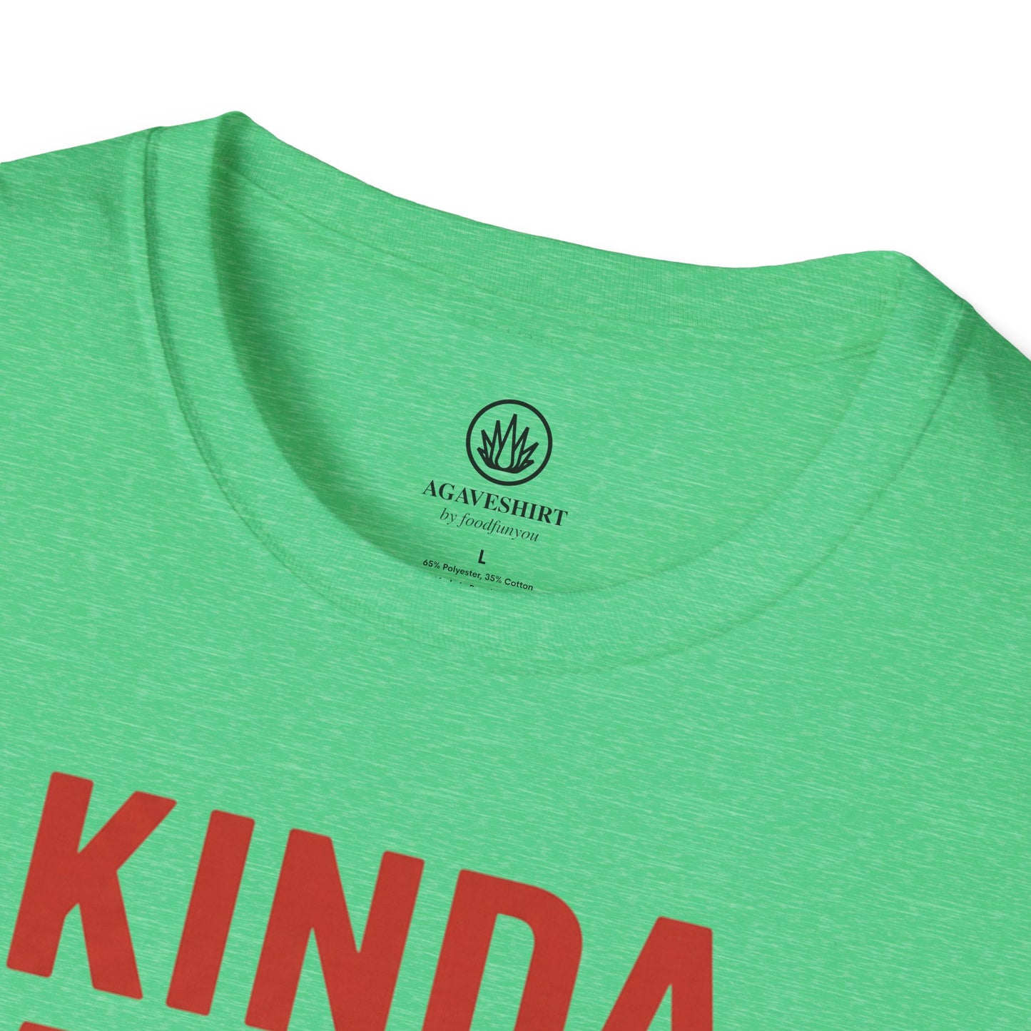 Kinda Naughty After Tequila – Kinda Nice Before It | Gildan 64000 | Unisex Softstyle Tee