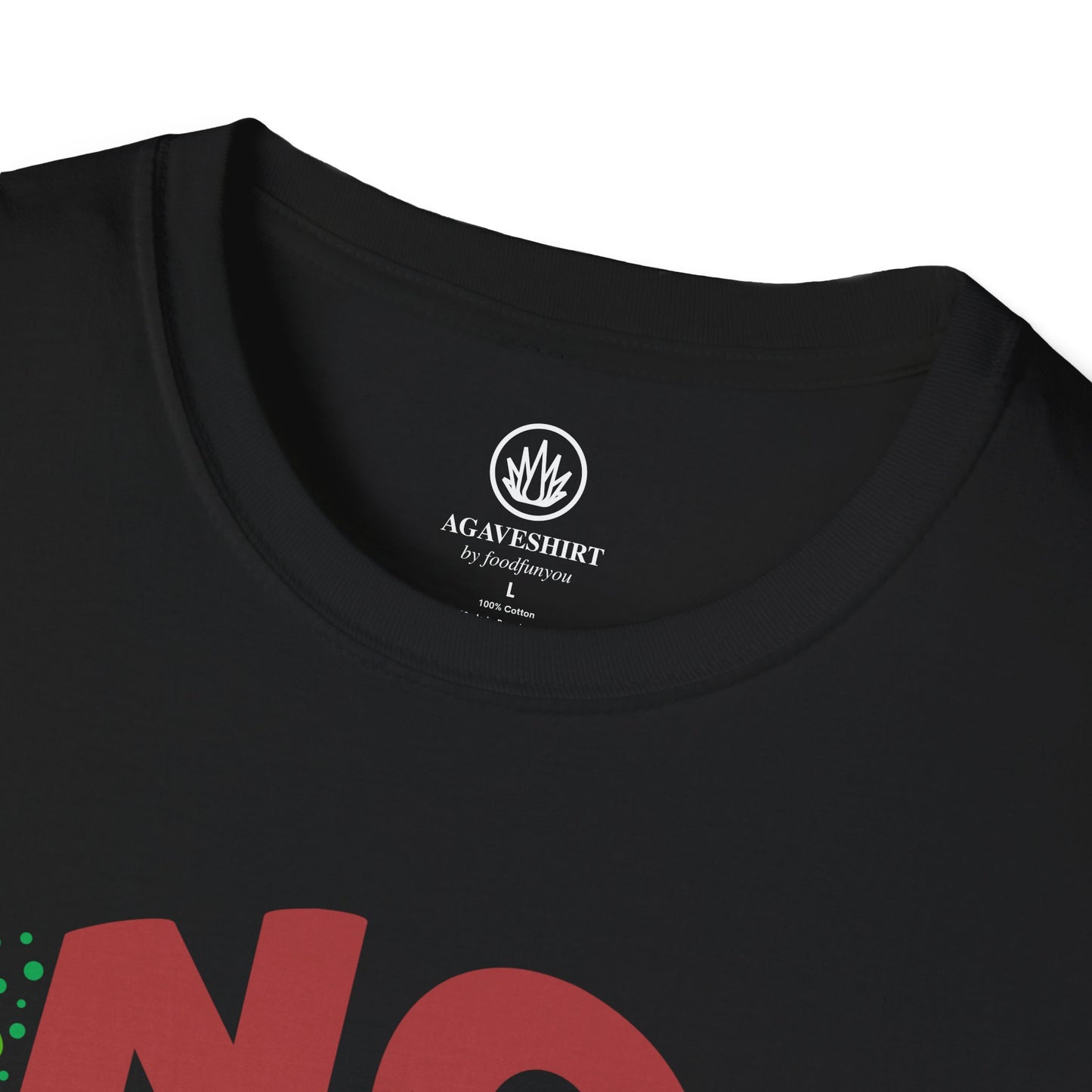 NO SALT. NO LIME. | Agave Shirt | Gildan 64000 | Unisex Softstyle Cotton T-Shirt