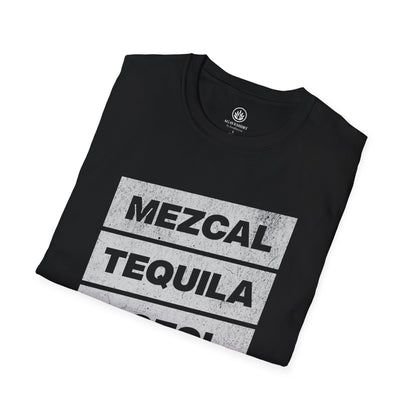 Agave Spirits T-Shirt – Mezcal, Tequila, Raicilla, Sotol | Gildan 64000 | Unisex Softstyle Cotton Tee