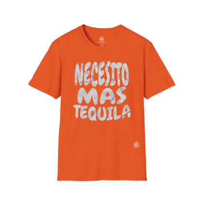 Necesito Más Tequila | Agave Shirt | Gildan 64000 | Unisex Softstyle Cotton T-Shirt