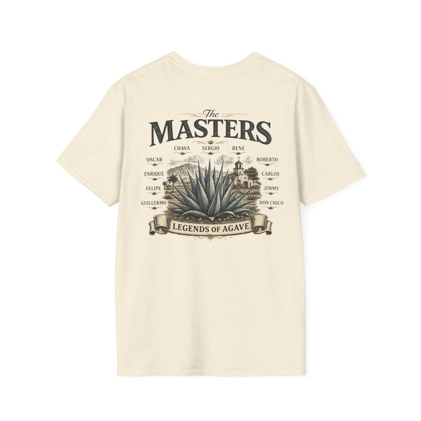 The Masters — Legends of Agave | Agave Shirt | Gildan 64000 | Unisex Softstyle Cotton T-Shirt