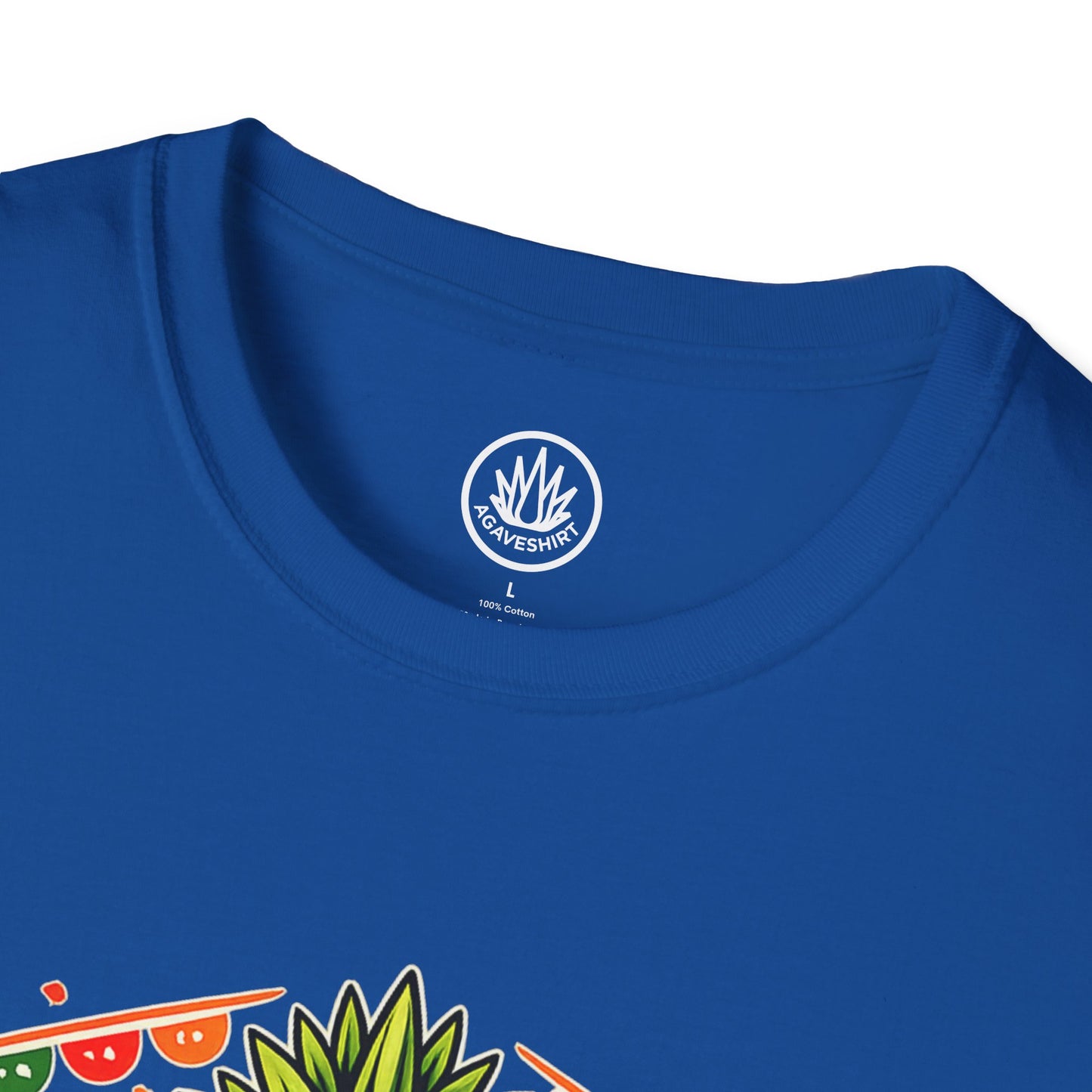 Cinco de Mayo Agave Shirt | Gildan 64000 | Unisex Softstyle Cotton T-Shirt