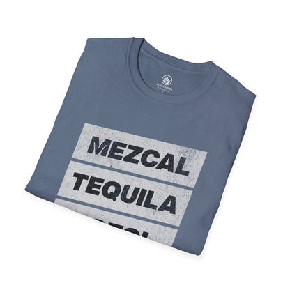 Agave Spirits – Mezcal, Tequila, Raicilla, Sotol | Agave Shirt | Gildan 64000 | Unisex Softstyle Cotton T-Shirt