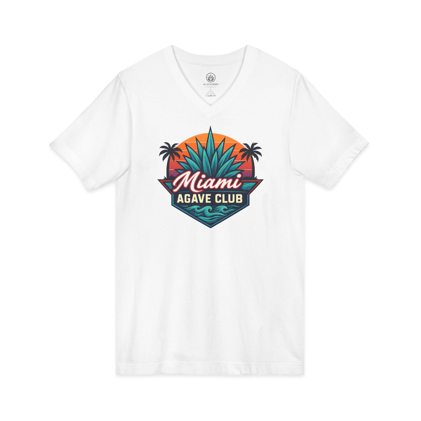 Miami Agave Club — V-Neck Tee