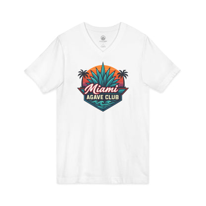 Miami Agave Club — V-Neck Tee