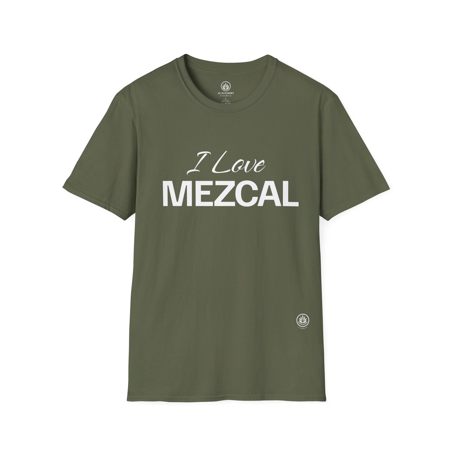 I Love Mezcal T-Shirt | Gildan 64000 | Unisex Softstyle Cotton Tee