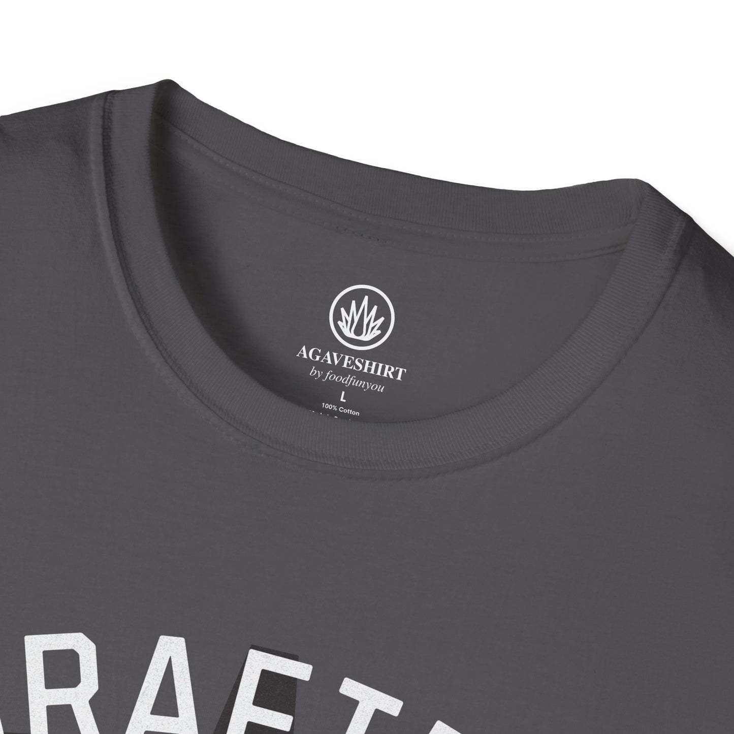 Crafted in Mexico. Celebrated Worldwide. | Agave Shirt | Gildan 64000 | Unisex Softstyle Cotton T-Shirt