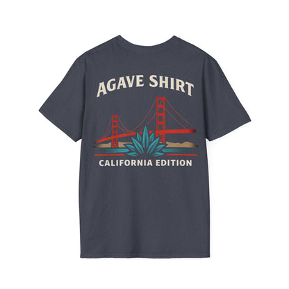 California Edition Agave Shirt — Golden Gate Agave | Gildan 64000 | Unisex Softstyle Tee