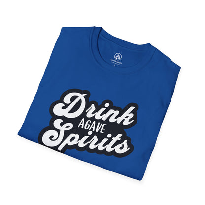 Drink Agave Spirits | Agave Shirt | Gildan 64000 | Unisex Softstyle Cotton T-Shirt