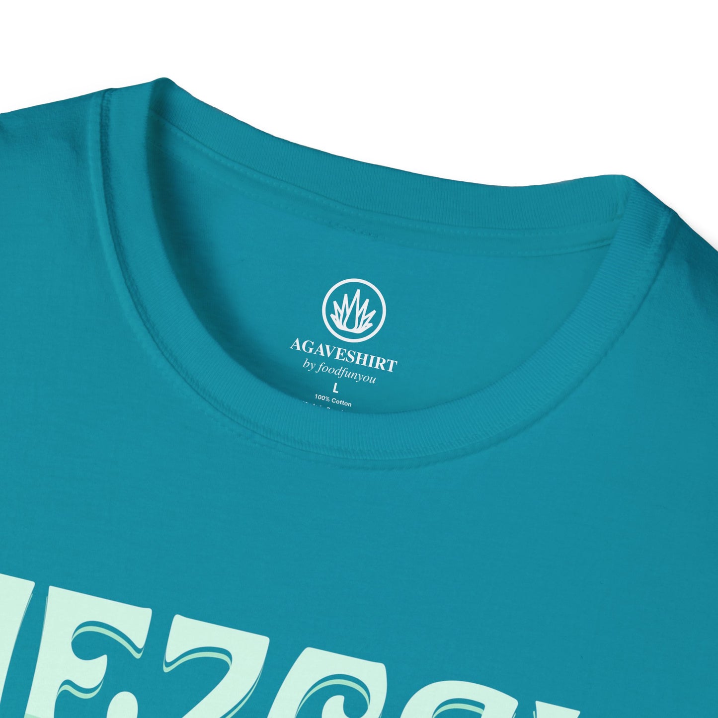 Mezcal Not Smokey Tequila | Agave Shirt | Gildan 64000 | Unisex Softstyle Cotton T-Shirt