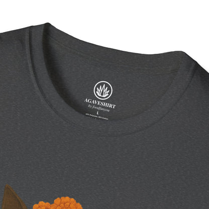 Día de los Muertos - Xolo | Agave Shirt | Gildan 64000 | Unisex Softstyle Cotton T-Shirt