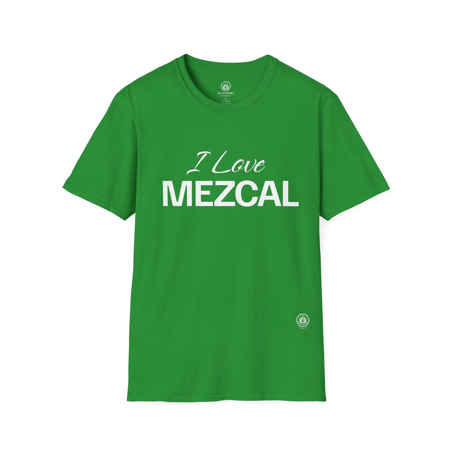 I Love Mezcal T-Shirt | Gildan 64000 | Unisex Softstyle Cotton Tee