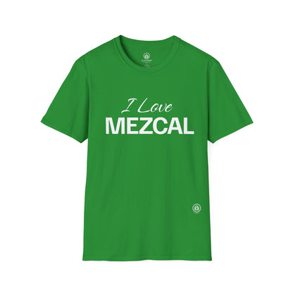 I Love Mezcal T-Shirt | Gildan 64000 | Unisex Softstyle Cotton Tee