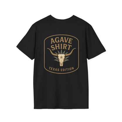 Texas Edition Agave Shirt — Longhorn | Gildan 64000 | Unisex Softstyle Cotton Tee