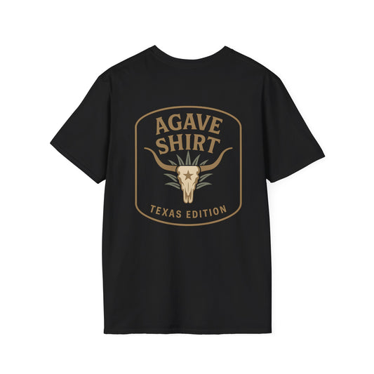 Texas Edition Agave Shirt — Longhorn | Gildan 64000 | Unisex Softstyle Cotton Tee