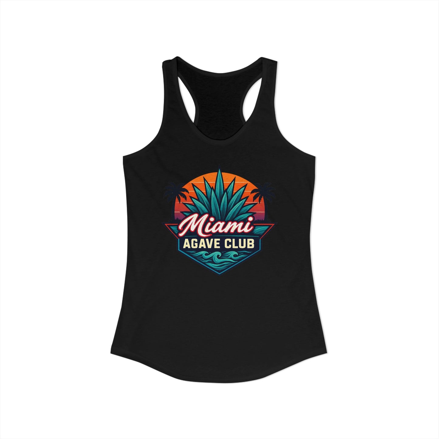 Miami Agave Club — Women's Racerback Tank