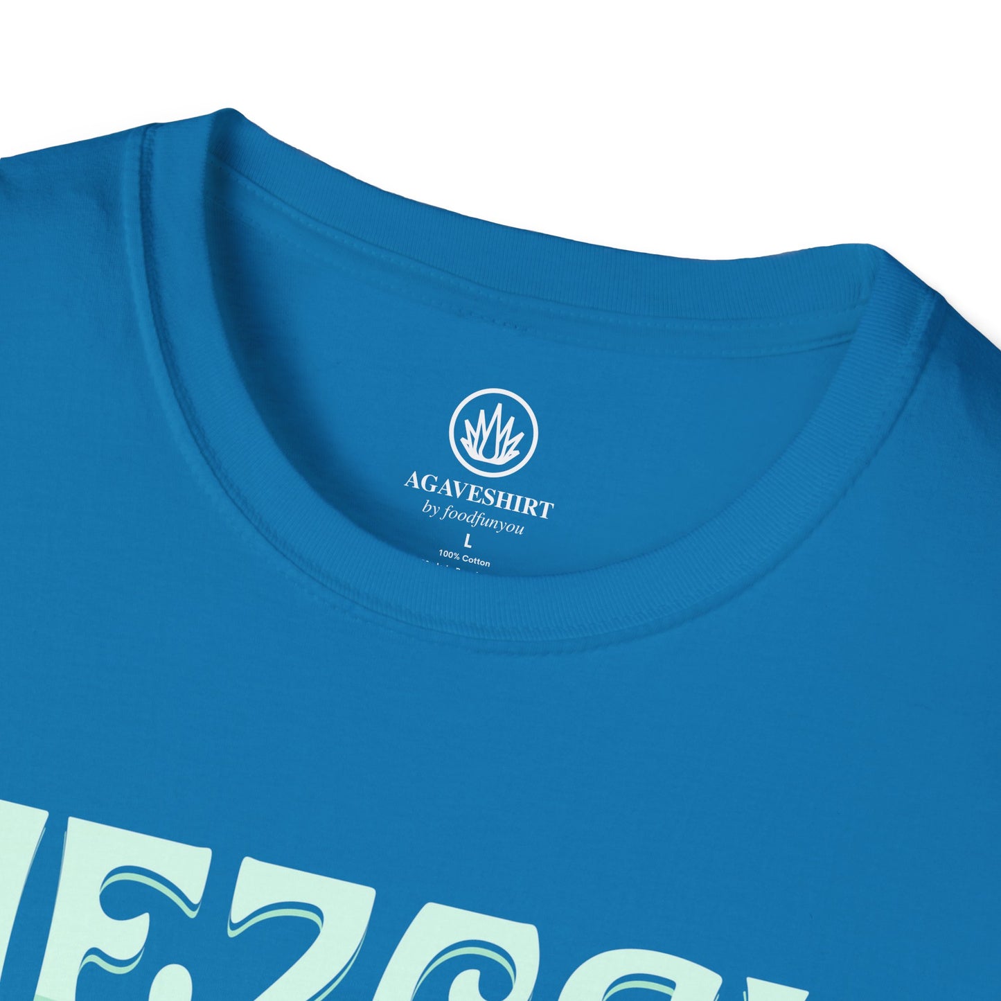 Mezcal Not Smokey Tequila | Agave Shirt | Gildan 64000 | Unisex Softstyle Cotton T-Shirt