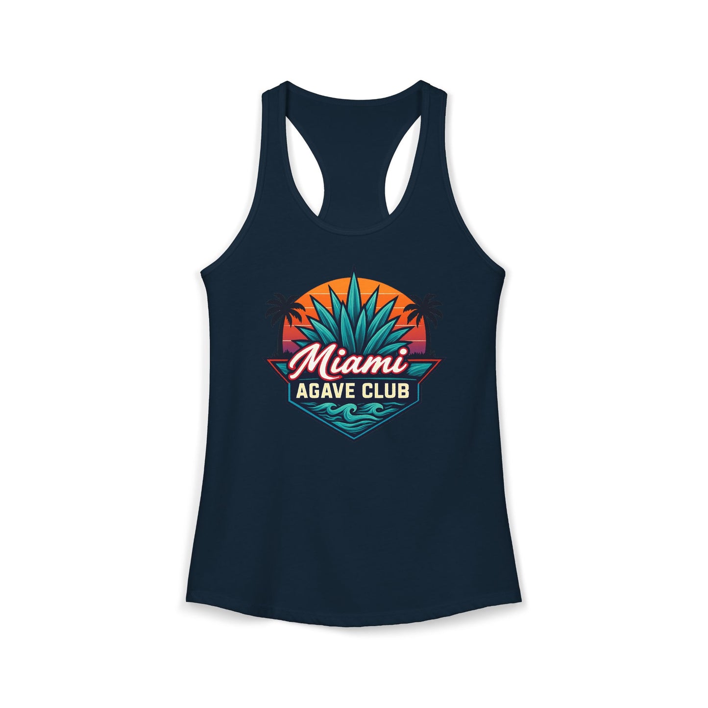 Miami Agave Club — Women's Racerback Tank