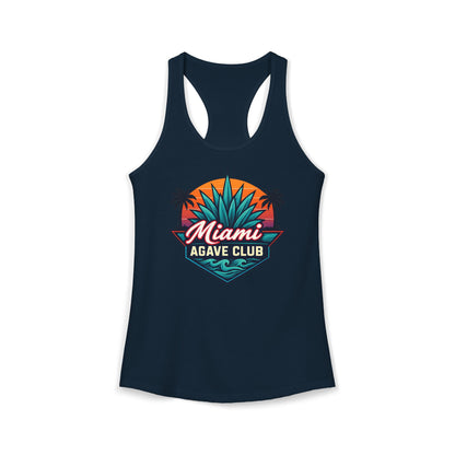 Miami Agave Club — Women's Racerback Tank