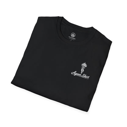 New York Edition Agave Shirt — Lady Liberty Cityscape | Gildan 64000 | Unisex Softstyle Tee