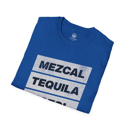Agave Spirits T-Shirt – Mezcal, Tequila, Raicilla, Sotol | Gildan 64000 | Unisex Softstyle Cotton Tee
