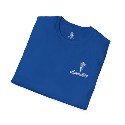 New York Edition Agave Shirt — Lady Liberty Cityscape | Gildan 64000 | Unisex Softstyle Tee