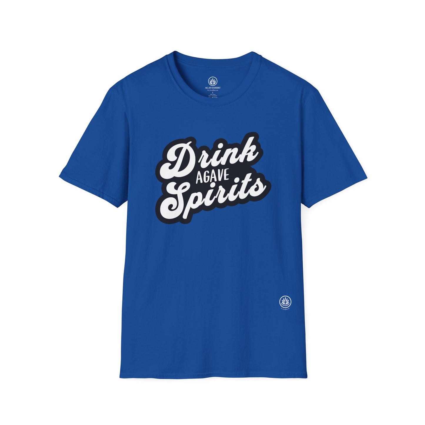 Drink Agave Spirits | Gildan 64000 | Unisex Softstyle Cotton Tee
