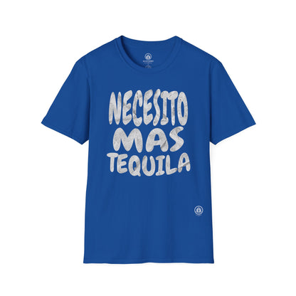 Necesito Más Tequila Tee | Gildan 64000 | Unisex Softstyle Cotton Tee