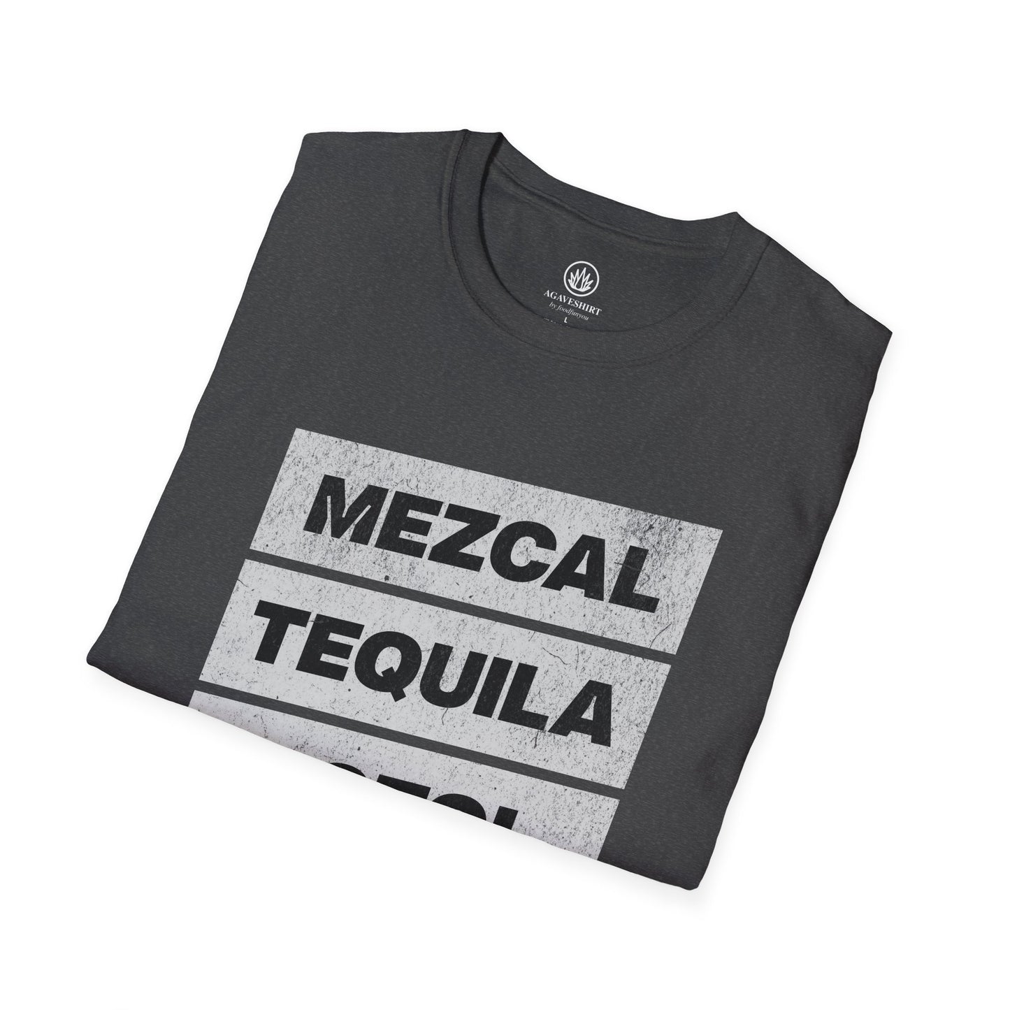 Agave Spirits – Mezcal, Tequila, Raicilla, Sotol | Agave Shirt | Gildan 64000 | Unisex Softstyle Cotton T-Shirt