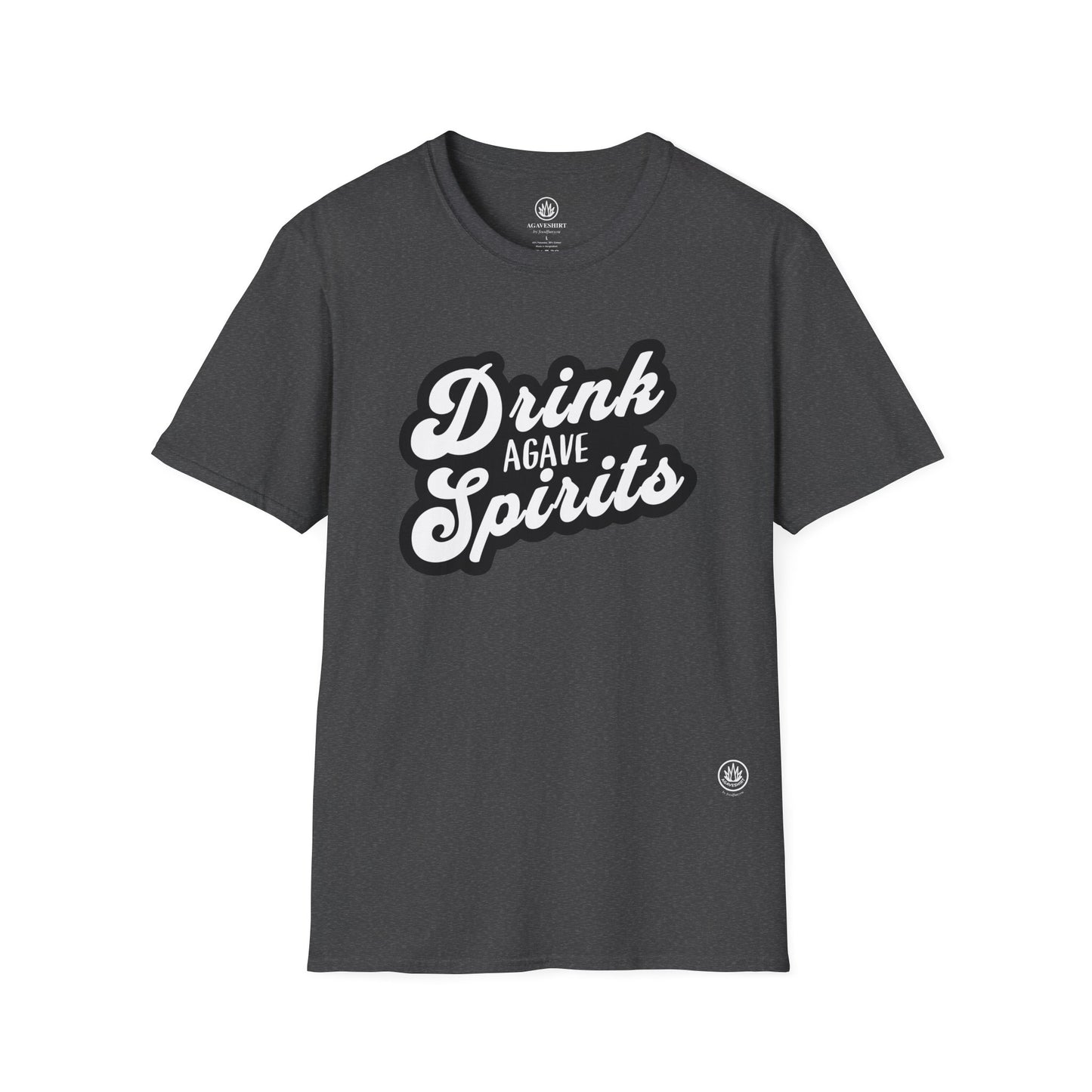 Drink Agave Spirits | Gildan 64000 | Unisex Softstyle Cotton Tee
