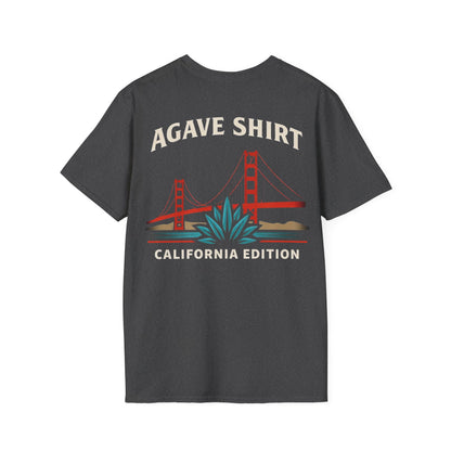 California Edition Agave Shirt — Golden Gate Agave | Gildan 64000 | Unisex Softstyle Tee