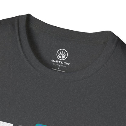 Tequila Bottle Agave Shirt | Gildan 64000 | Unisex Softstyle Cotton T-Shirt