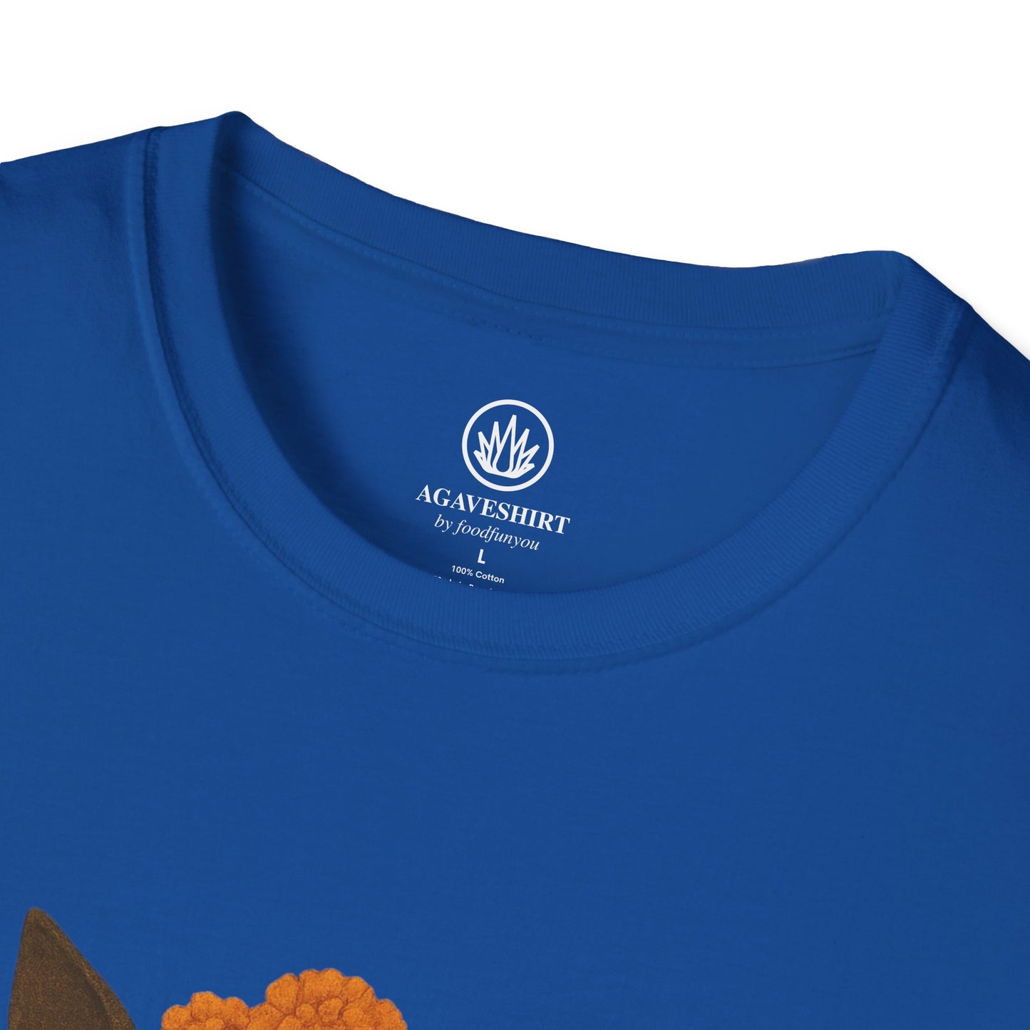 Día de los Muertos - Xolo | Agave Shirt | Gildan 64000 | Unisex Softstyle Cotton T-Shirt
