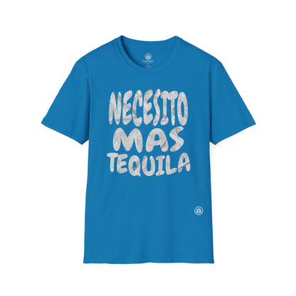 Necesito Más Tequila | Agave Shirt | Gildan 64000 | Unisex Softstyle Cotton T-Shirt
