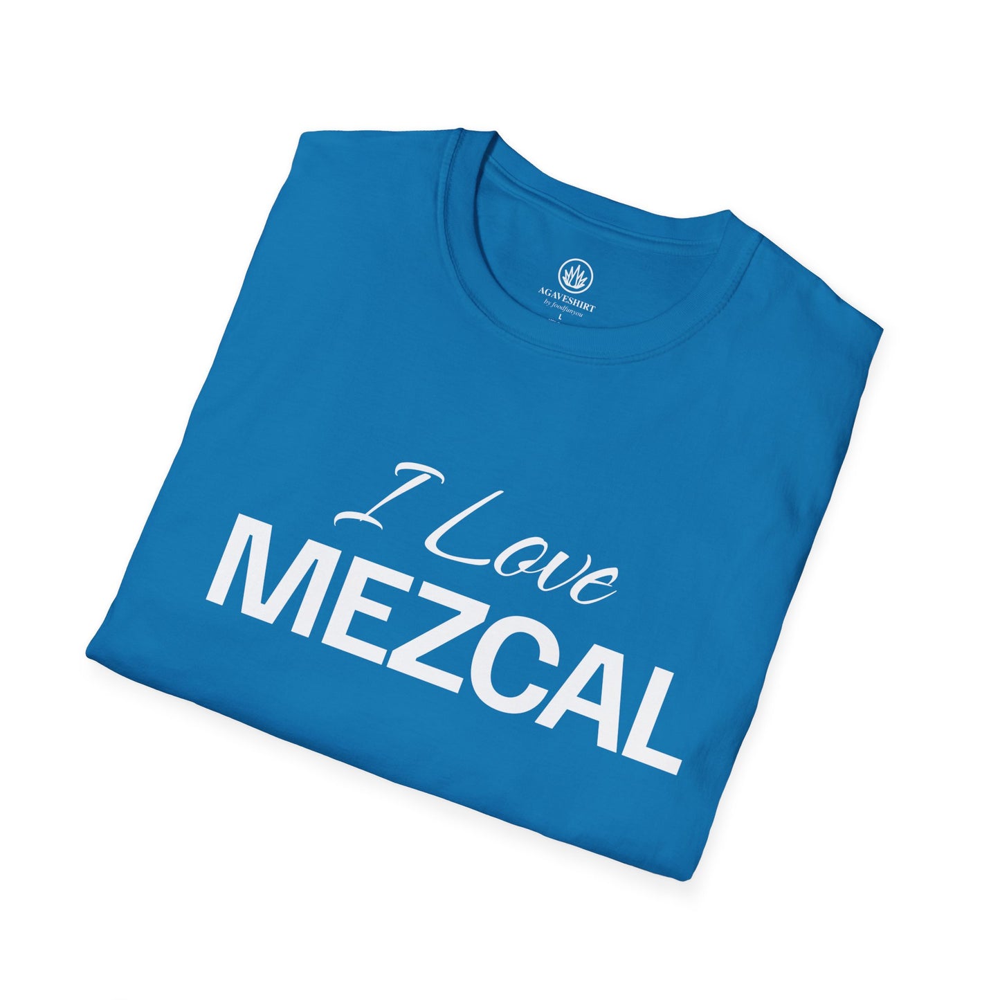I Love Mezcal T-Shirt | Gildan 64000 | Unisex Softstyle Cotton Tee