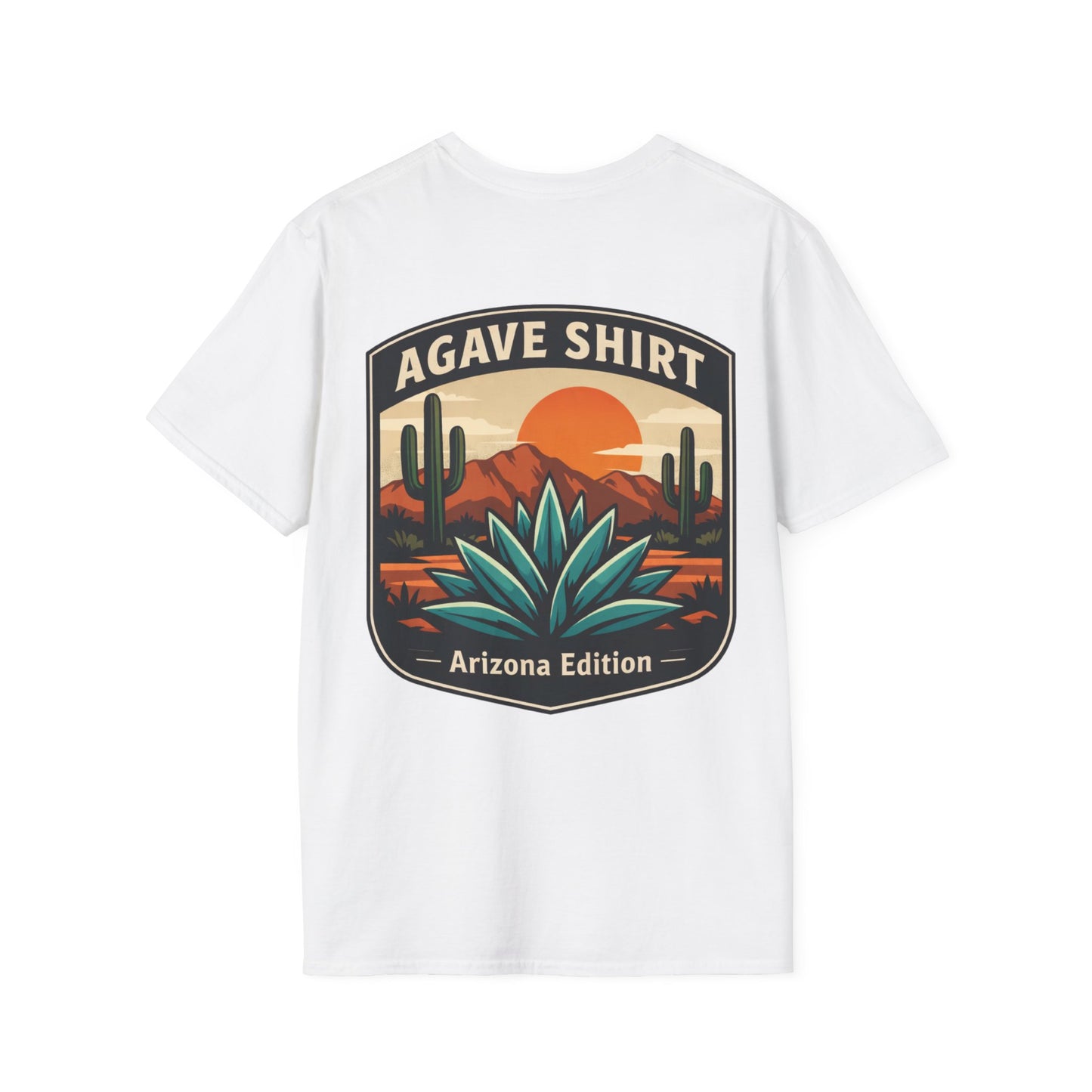 Arizona Edition Agave Shirt – Desert Spirits | Gildan 64000 | Unisex Softstyle T-Shirt